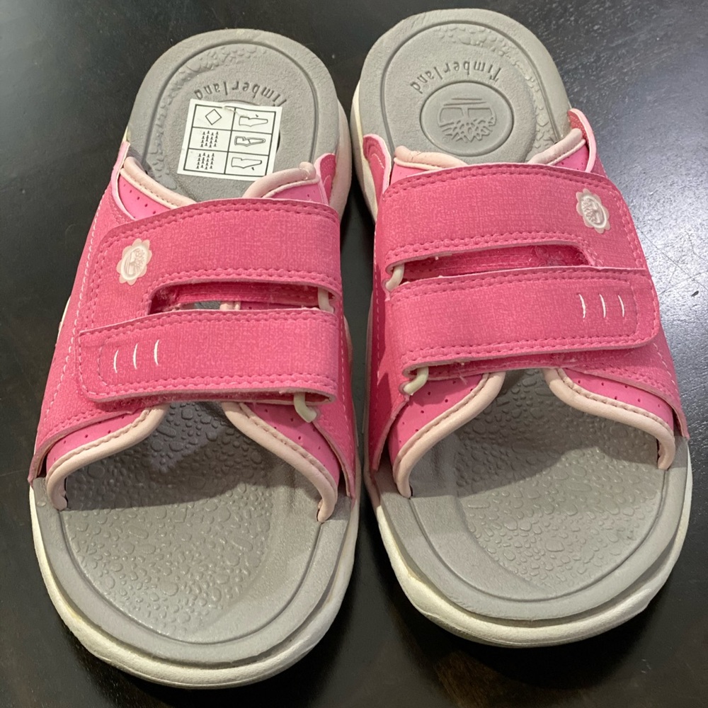 Timberland Junior’s Skipper Slide Pink/Rose Size 5
